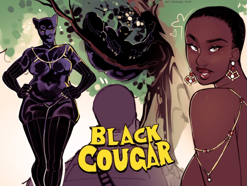 1girls big_ass big_breasts big_thighs black_cougar black_panther_(marvel) black_panther_(series) breasts curvaceous curvy curvy_figure dark-skinned_female dark_skin digital_media_(artwork) female hips hourglass_figure huge_ass huge_breasts huge_thighs large_ass large_breasts large_thighs legs marvel marvel_comics not_enough_milk_(artist) rule_63 slim_waist thick thick_hips thick_legs thick_thighs thighs voluptuous waist wide_hips