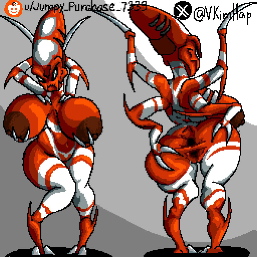 1girl 1girls 2d 2d_(artwork) 2d_artwork alien alien_girl alien_humanoid anus anus_focus anus_peek areola areolae ass ass_bigger_than_head ass_focus ass_grab ass_up asshole back_view background belly belly_button big_areola big_ass big_boobs big_breasts big_butt big_nipples big_thighs breast_grab breast_press breast_squeeze breasts breasts_apart breasts_bigger_than_head breasts_out bubble_ass bubble_butt butt butt_focus butt_grab butt_jiggle butthole buttocks claws completely_naked completely_naked_female completely_nude completely_nude_female curvaceous_body curvaceous_female curvaceous_figure curves curvy curvy_body curvy_female curvy_figure curvy_hips curvy_thighs cute cute_expression cute_face cute_female cute_girl dead_ahead digital_art digital_drawing digital_drawing_(artwork) digital_media digital_media_(artwork) drawing enormous_ass enormous_boobs enormous_breasts enormous_butt enormous_thighs enormous_tits erect_nipples female female_focus female_only from_front gape gape_asshole gaped gaped_anus gaped_ass gaped_pussy genitals horny horny_expression horny_face horny_female huge_areolae huge_ass huge_breasts huge_butt huge_nipples huge_penis huge_thighs insectoid insectoid_(dead_ahead) insectoid_female invitation inviting inviting_to_fuck inviting_to_sex inviting_viewer large_areolae large_ass large_breasts large_butt large_thighs larger_female legs legs_apart legs_spread long_head looking_at_viewer looking_away looking_back massive_ass massive_boobs massive_breasts massive_butt massive_thighs massive_tits mature mature_body mature_female mature_woman milf milf_body monster monster_girl monster_girl_(genre) multiple_arms naked naked_female nipples nude nude_female pixel pixel_(artwork) pixel_art pixelated pose posing posing_for_picture posing_for_the_viewer posing_naked posing_nude pussy pussy_focus pussy_lips pussy_peek red_and_white red_body red_skin round_ass round_breasts round_butt rule_63 seducing seduction seductive seductive_body seductive_eyes seductive_look seductive_pose seductive_smile sexy sexy_armpits sexy_body sexy_female sexy_pose sharp_claws sharp_teeth simple_background smile smile_at_viewer smiley_face solo solo_female solo_focus spread_anus spread_ass spread_butt spread_pussy spreading spreading_ass spreading_pussy standing thick thick_ass thick_butt thick_hips thick_legs thick_thighs tits tits_bigger_than_head tits_bouncing tits_focus tits_out vagina vagina_focus vkimhap white_background