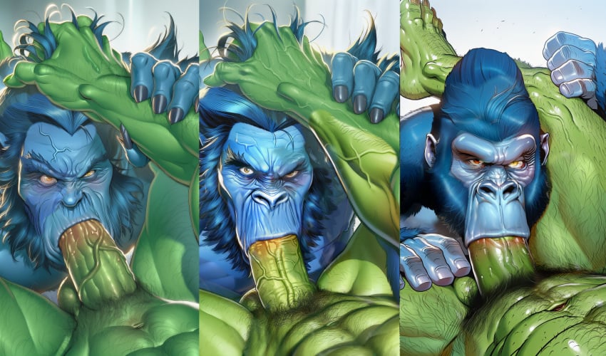 Beast (X-Men) Rule 34 Image
