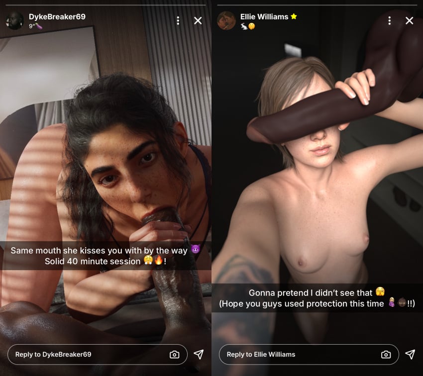 Dina (The Last Of Us) Rule 34 Image