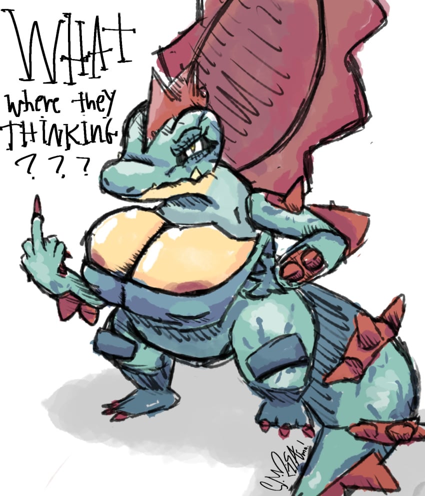 Feraligatr (Game Freak) Rule 34 Image
