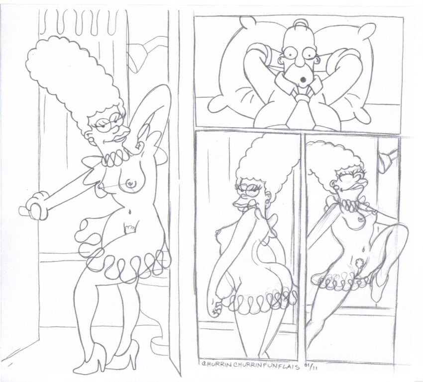 Homer Simpson (The Simpsons) Rule 34 Image