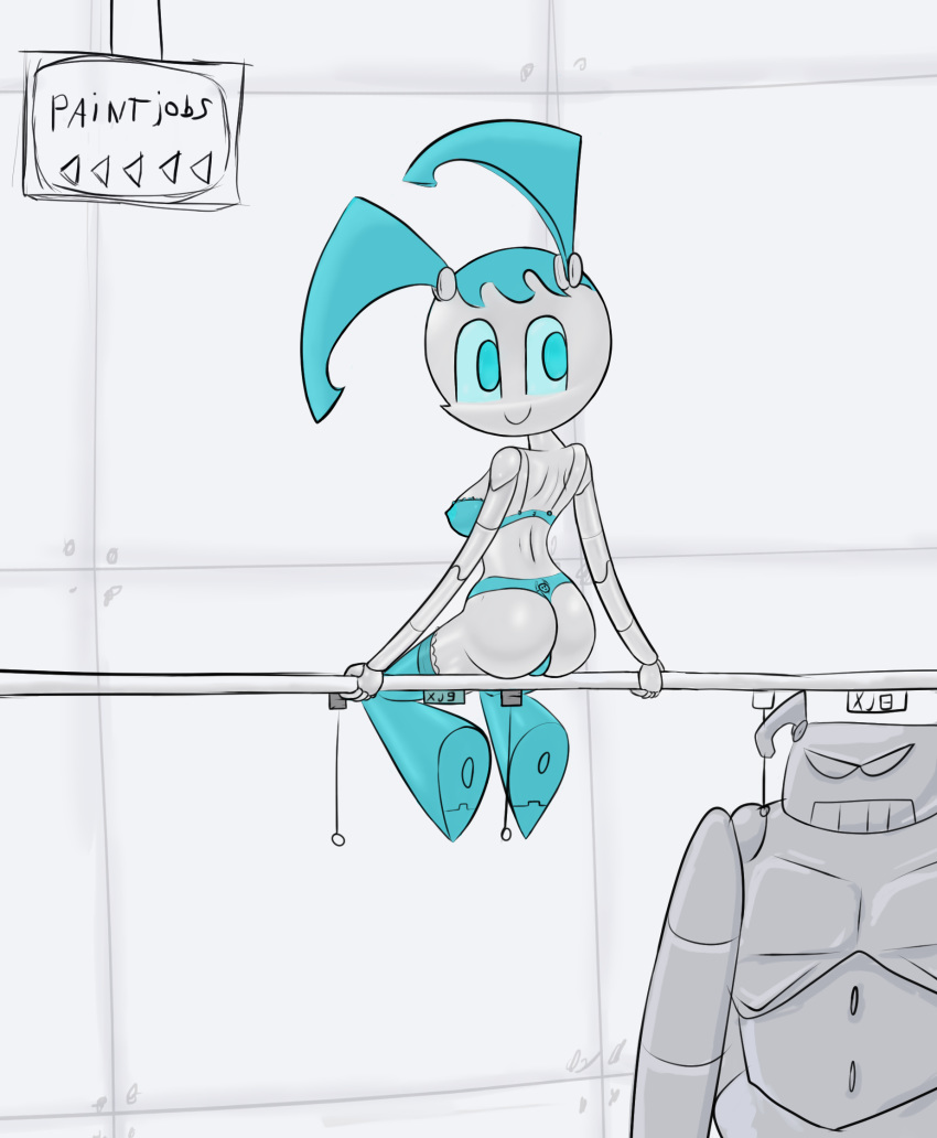 female jenny_wakeman my_life_as_a_teenage_robot nickelodeon smooth_skin tagme velenor xj-9