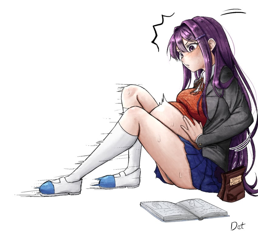 Yuri (Doki Doki Literature Club) Rule 34 Image