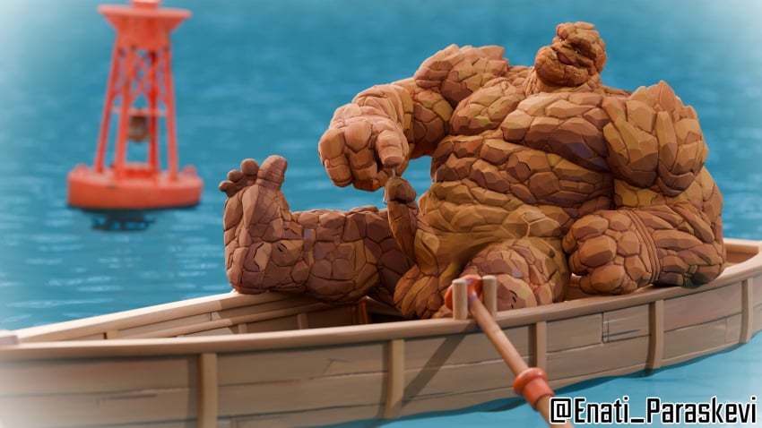 The Thing (Marvel) Rule 34 Image
