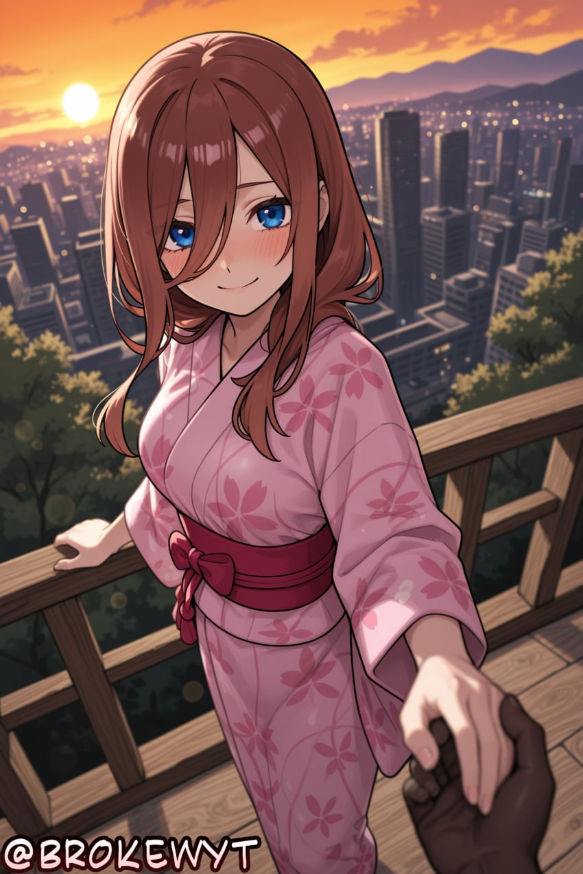 Nakano Miku (Go-Toubun No Hanayome) Rule 34 Image