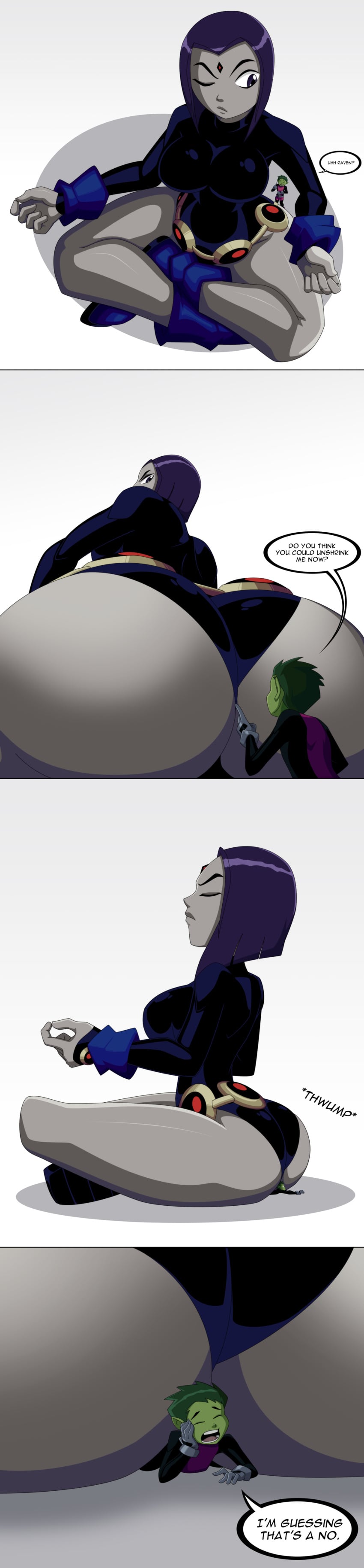 Raven (Dc) Rule 34 Image
