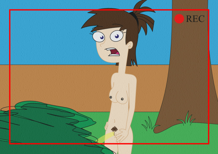 disney eliza_fletcher female female_only fuchuker human nipples phineas_and_ferb solo tagme