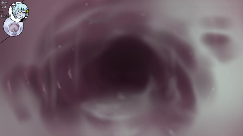 antennae_(anatomy) anthro balls blush bodily_fluids cock_vore cum endosoma furry genital genital_fluids macro male micro penile penis safe_vore teruni-inamor urethra virelli vore wassa_panotto_inamor