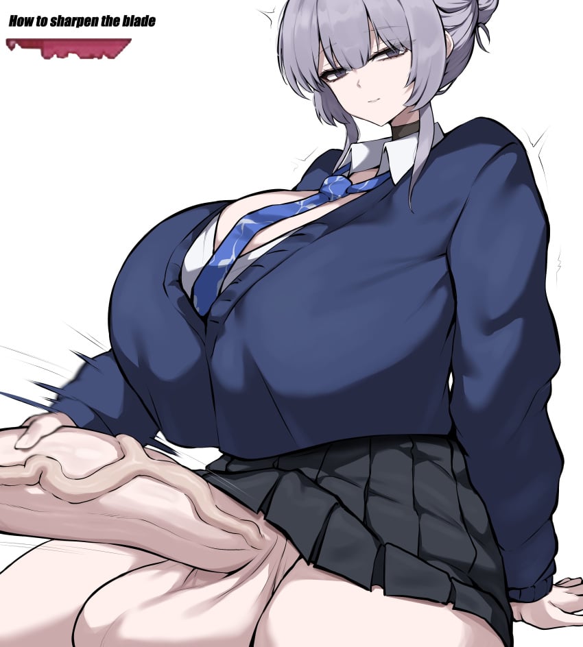 1futa balls big_breasts big_penis bottomless busty erect_penis erection fat_cock futa_only futanari hard_on huge_breasts huge_cock hung hung_futanari itokonoue_kaoru large_breasts large_penis massive_breasts pale-skinned_futanari pale_skin partially_clothed penis_out project_kv thick thick_ass thick_penis thighs tiger_drop veiny_penis white_hair