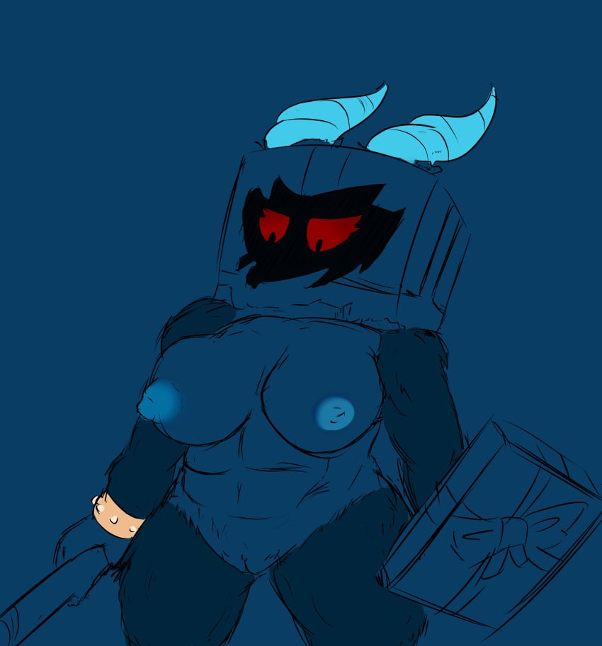 abs ash_(brawl_stars) brawl_stars furry_arms furry_legs genderswap_(mtf) hidden_face krampus_ash_(brawl_stars) nude nude_female pricklemelon red_eyes rule_63 rule_63 simple_background sketch