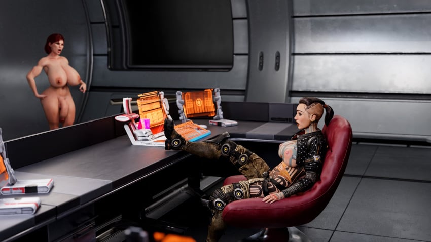 Jack (Mass Effect) Rule 34 Image