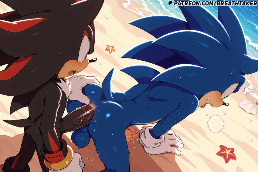 ai_generated anal anal_sex ass beach black_body black_fur blue_body blue_fur breathtaker furry furry_male furry_only gay gay_sex gloves green_eyes hi_res male_only red_eyes sex shadow_the_hedgehog sonadow sonic_(series) sonic_the_hedgehog sonic_the_hedgehog_(series) yaoi