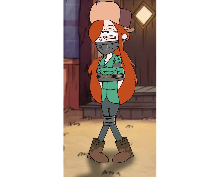 disney disney_channel disney_xd dvnod2 gagged gravity_falls tagme wendy_corduroy white_female