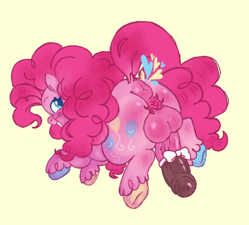 blue_eyes brown_penis bush bushy_pubes cock curly_hair cute cute_cock fanart fanart_from_twitter horse horse_penis horsecock mlp_g4 my_little_pony original pink pink_hair pinkie_pie_(mlp) pony subbiebunney twitter