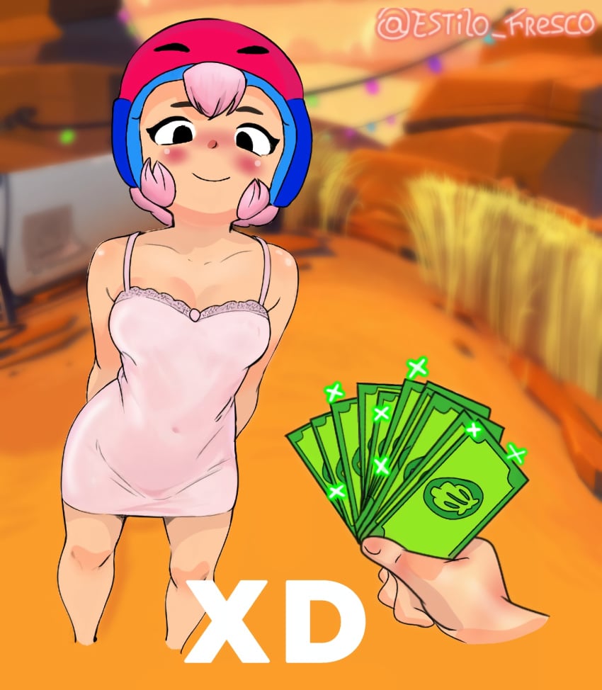 bonnie_(brawl_stars) brawl_stars dress estilo_fresco meme money safe_for_work