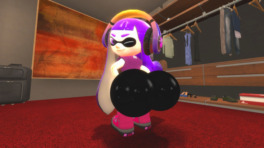 0640carlos 1girls 3d absurd_proportions bad_art bubble_butt gmod inkling inkling_girl kayle_(0640carlos) purple_hair spheres splatoon ugly winking_at_viewer wtf