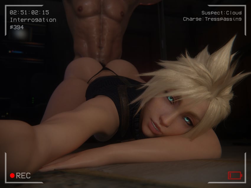 2boys 3d 3d_(artwork) anal anal_sex ass big_ass big_butt blender blenderdude blonde_hair blue_eyes butt clothed clothing cloud_strife doggy_style eyeliner femboy feminine feminine_male final_fantasy final_fantasy_vii final_fantasy_vii_remake gay girly half-closed_eyes holding_camera indoors interrogation light_skin light_skinned_femboy looking_at_viewer looking_pleasured male/male on_all_fours open_eyes open_mouth parted_lips partially_clothed penile penile_penetration penis_in_ass selfie selfie_pose smile square_enix tagme taken_from_behind teeth teeth_showing thick_thighs thong trap yaoi