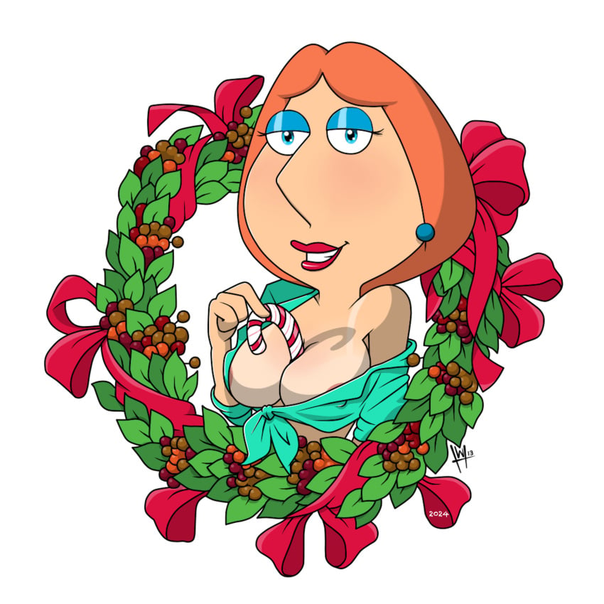 candy_cane christmas family_guy female lois_griffin