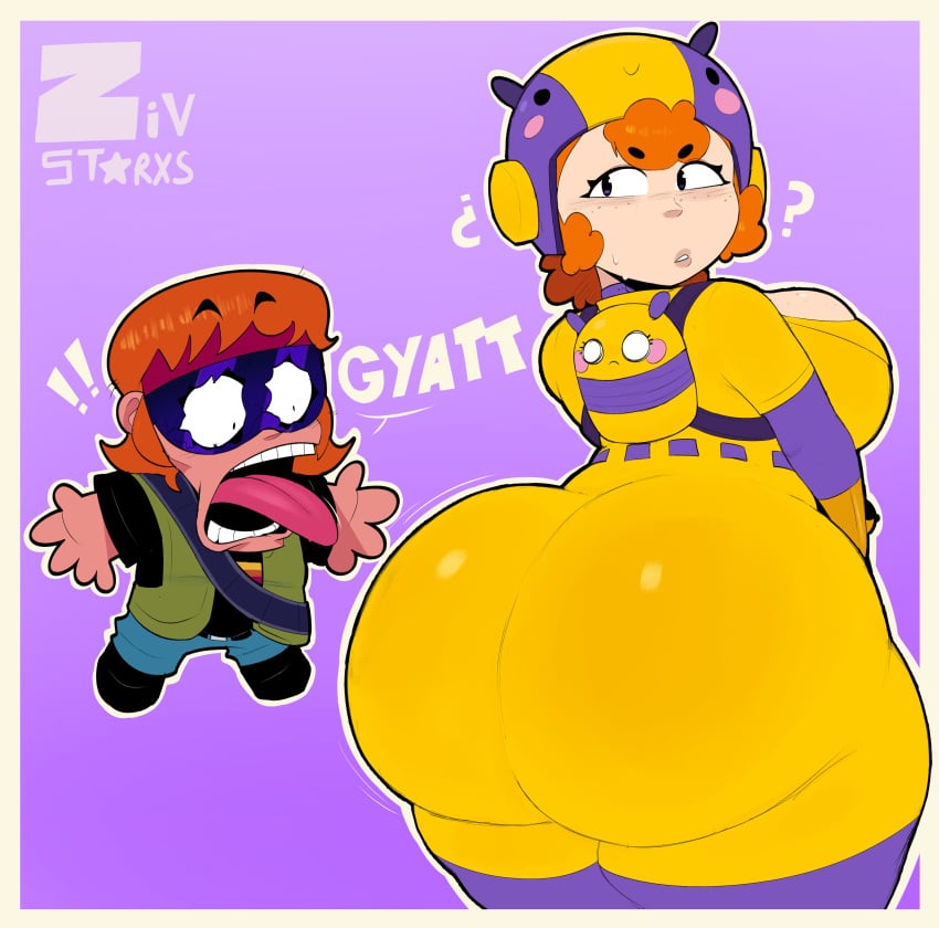 bea_(brawl_stars) brawl_stars buster_(brawl_stars) zivstarxs