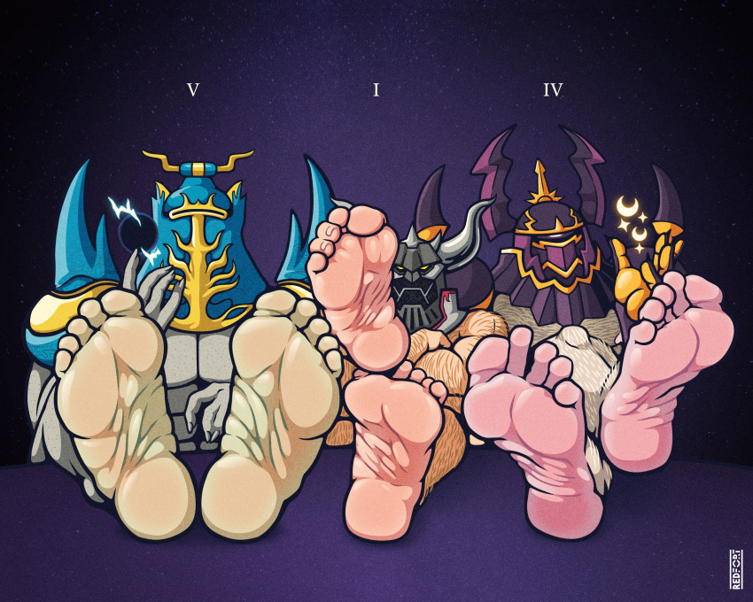 boss_feet exdeath feet_together feet_up final_fantasy final_fantasy_5 final_fantasy_iv foot_domination foot_fetish garland golbez golbeza macro_male