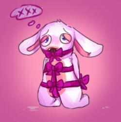 anthro bondage froskii furry furry_only rabbid rabbit