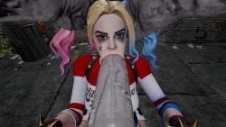 1girls 3d animated batman_(series) big_ass big_butt big_penis blowjob cum dc dc_comics deepthroat female fortnite fortnite:_battle_royale harley_quinn harley_quinn_(fortnite) huge_cock irrumatio jpbtos light-skinned_female light_skin monster monster_cock monster_rape mp4 no_sound rape raped_by_monster regenerator resident_evil suicide_squad suicide_squad_(2016) tagme video