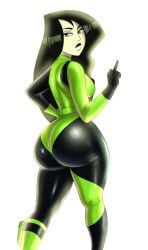 1girls aeondud ass benjicomix big_ass big_butt black_hair bodysuit bottom_heavy breasts bubble_ass bubble_butt disney fat_ass fat_butt female female_focus female_only huge_ass huge_butt jpeg kim_possible large_ass large_butt looking_at_viewer looking_back shego skin_tight skin_tight_outfit skintight skintight_bodysuit skintight_clothing solo tagme thick_ass thick_thighs tight_bodysuit white_background wide_hips