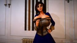 1female 1male 3d almightypatty animated big_breasts bioshock bioshock_infinite black_hair bouncing_breasts breast_grab clothed_female_nude_male cum cum_in_mouth cum_on_breasts cumshot curvaceous curvy deforming_mesh different_angle elizabeth_comstock female huge_breasts large_breasts lipstick long_playtime long_video longer_than_30_seconds longer_than_3_minutes longer_than_5_minutes longer_than_one_minute looking_at_viewer massive_breasts music paizuri paizuri_lead_by_female paizuri_under_clothes playing_with_breasts pov pov_eye_contact sound tagme thumb_in_mouth titfuck titjob top_heavy touching_breast video virtamate wide_hips