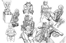 1boy 1futa anal anal_fingering anal_sex balls balls_in_panties blowjob cum cum_in_ass cum_inside cum_while_penetrated duo ejaculation erection fellatio futa_on_male futanari greyscale human humanoid humanoid_penis lingerie maid male masturbation monochrome muscular muscular_bottom muscular_male nude on_back oral orgasm panties penis prostate_milking purplepimp robot_girl self_upload sex sexdoll sexdroid socks standing stockings underwear wackysexadventures