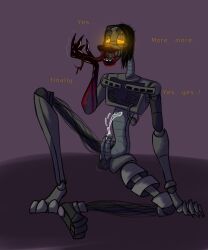 begging begging_for_more blood cum five_nights_at_freddy's five_nights_at_freddy's:_security_breach fnaf male male_only robot robot_penis security_breach:_ruin the_mimic_(fnaf)