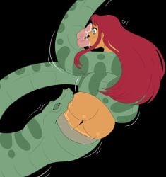 alien ass beast_boy coiling_around_torso dc dc_comics duo fellatio female feral fucked_then_eaten heart humanoid male male/female oral penile plsgts reptile scalie sex snake snake_vore starfire_(teen_titans) teen_titans vore zoophilia