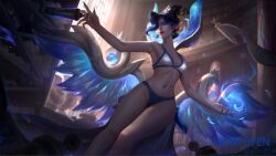 edit female league_of_legends lunar_new_year lunar_revel_series morgana porcelain_morgana richtofen swimsuit