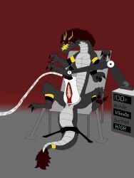 absurd_res bodily_fluids cum dragon flute_dragon fur furred_dragon genital_fluids hi_res machine male milking_cum milking_machine milking_machine_on_male mythological_creature mythological_scalie mythology penetrable_sex_toy restrained sajay sajay_(sajay) scalie sex_toy solo