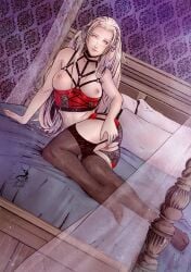 edelgard von hresvelg from fire emblem by selinalund