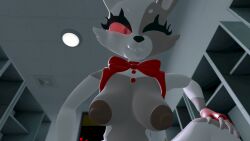 2024 3d blinking female female_focus female_on_top femdom five_nights_at_freddy's five_nights_at_freddy's:_security_breach furry glowing_eyes image pov pov_eye_contact red_eyes samtrix tagme vanny_(fnaf) wip work_in_progress