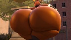 big_ass bubble_butt huge_ass lopunny pokemon pokemon_(species) thick_thighs wide_hips yukinikkifurry