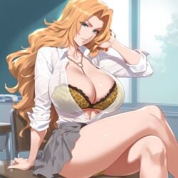 matsumoto rangiku from bleach by mikojiai
