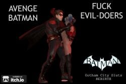 3d balls batman_(series) cum_in_pussy cum_inside dc dc_comics female harley_quinn injustice_2 leg_lift male penis pussy rape robin_(dc) robin_(tim_drake) sex straight superhero supervillainess testicles tim_drake