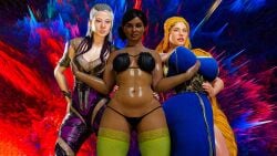 3d 3girls aesir_(norse_mythology) ass athletic athletic_female big_breasts blonde_hair blue_eyes bottom_heavy braided_hair breasts bust busty chest chocolate_and_vanilla cleavage crossover curvaceous curvy curvy_figure deity edenian european_mythology female female_focus female_only fit fit_female god god_of_war god_of_war_ragnarok goddess hair hips hourglass_figure huge_breasts human humanoid large_breasts legs light-skinned_female light_skin lips long_hair marvel marvel_comics mature mature_female mehlabs midway midway_games milf mortal_kombat mortal_kombat_1_(2023) mother muscular mythology netherrealm_studios norse_mythology norse_runes public_domain queen rio_morales rio_morales_(playstation) royalty santa_monica_studio sif sif_(god_of_war) sindel slim_waist sony_corporation sony_interactive_entertainment spider-man_(series) tattoo tattooed_arm tattoos thick thick_hips thick_legs thick_thighs thighs top_heavy voluptuous voluptuous_female waist white_hair wide_hips