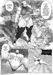 abs athletic athletic_female biceps big_ass big_boobs big_breasts big_butt big_thighs black_and_white breasts_bigger_than_head comic comic_page curvy curvy_body curvy_female curvy_figure highres huge_ass huge_boobs huge_breasts huge_butt huge_thighs long_hair manga manga_style muscular muscular_arms muscular_female muscular_legs muscular_thighs pectoriah solo solo_female solo_focus thick_thighs thigh_highs thighhighs
