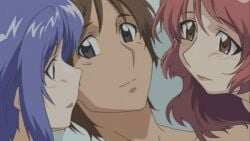 1boy 2girls animated aniyome_wa_ijippari best_friends bisexual bisexual_female blue_hair blush blushing boss_and_employee boss_and_subordinate brown_hair cleft_of_venus cock cock_worship coworkers double_handjob erect_penis erection female femdom ffm_threesome friends grabbing_penis handjob happy hentai hentai_series holding_penis horny horny_female horny_females horny_male imminent_sex katsuragi_mai katsuragi_tsutomu long_hair lover-in-law male male/female/female male_pubic_hair penis pubic_hair red_hair seductive seductive_eyes seductive_look seductive_smile short_hair straight_hair tagme takama_kozue threesome
