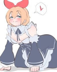brown_hair maid_outfit maid_uniform petra_leyte re:zero_kara_hajimeru_isekai_seikatsu rikkachan_1117