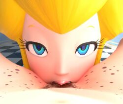 2girls 3d_(artwork) animated blender blonde_hair blue_eyes blush cunnilingus duo eating_pussy eyelashes fawful69 female female/female female_only freckles hairy_pussy human human_on_human lesbian_sex light-skinned_female light_skin mario_(series) mature mature_female moaning nintendo nude nude_female official_style on_bed on_model pauline pauline_(mario) princess_peach pubic_hair pussy pussy_juice sex sound spread_legs squirting tagme unseen_female_face video yuri