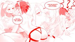 alien_stage big_breasts missionary_position mizi_(alien_stage) moaning_in_pleasure strap-on sua_(alien_stage) thrusting_into_pussy