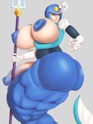 1girls 2d 2d_(artwork) 2d_artwork android ass ass_focus ass_up big_ass big_boobs big_breasts big_butt big_dick big_penis boobs boobs_bigger_than_head boobs_out breasts breasts_apart breasts_bigger_than_head breasts_out butt butt_crack butt_focus dick female_only floating futa_only futanari giant_ass giant_butt humanoid large_penis mega_man mega_man_9 mermaid mermaid_girl mermaid_tail no_background penis pose robot robot_girl robot_humanoid sketch splash_woman thesanfo titties titties_bigger_than_head trident