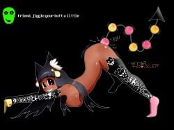 alternate_version_at_source anal anal_beads anal_insertion anal_object_insertion anal_penetration artist artist_logo artist_name artist_signature artist_upload awkward_pose beads beads_in_ass black_background black_eyes black_hair black_thigh_highs black_thighhighs brown_body brown_skin cat cat_ears cat_girl cat_humanoid cat_tail catgirl condom condom_accessories condom_balloon condom_filling condom_on_head condoms creepy_smile delta_rune_(emblem) deltarune deltarune_chapter_3 deltarune_chapter_5 dialog dialogue dialogue_box easter_egg_(meta) easter_eggs embroidery friend_(deltarune) funny funny_background_event gaster gaster_(undertale) gijinka grin grinning grinning_at_viewer heterochromia hi_res high_quality high_resolution human humanization humanized humanoid humor humor_porn jack-o_pose jiggle jiggle_physics jiggling jiggling_ass jiggling_breasts jiggling_butt jiggling_thighs kemonomimi lingerie long_hair long_socks meme meme_reference neko nekomimi object_insertion pattern pattern_bottomwear pattern_clothing pattern_legwear pattern_socks pattern_stockings pattern_thigh_highs pink_eyes sans sans_(undertale) shaking shaking_ass shaking_butt shaking_lines side_view sideboob smile smiling socks speaking spread_legs startraveler stockings tail tail_accessory tail_grab tattoo tattoo_on_legs tattooed_arm tattoos thick_thighs thigh_highs thighhighs thighs toby_fox tremble_lines tremble_spikes trembling undertale undertale_(series) yellow_eyes