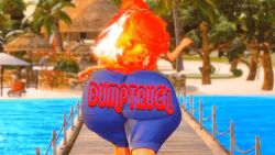 1girls 3d animated ass ass_focus back_view beach bikini bottom_heavy bubble_ass bubble_butt butt_focus disney fat_ass fat_butt female female_only ginger ginger_hair hyper hyper_ass inner_workings kate_(inner_workings) long_hair no_sound panties prevence revealing_clothes sfm short_hair tagme thick_ass thick_thighs video walk_cycle walking wavy_hair wide_hips writing_on_ass