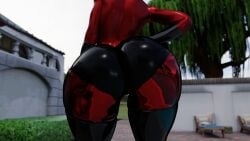 2girls big_ass big_breasts breasts bubble_butt elastigirl elastigirl_(fortnite) female fortnite furry helen_parr helen_parr_(fortnite) meow_skulls_(fortnite) notsafeforgek the_incredibles thick_thighs wide_hips