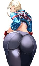 big_butt butt cammy_white capcom exposed_butt female fighting_game huge_butt large_butt street_fighter street_fighter_6